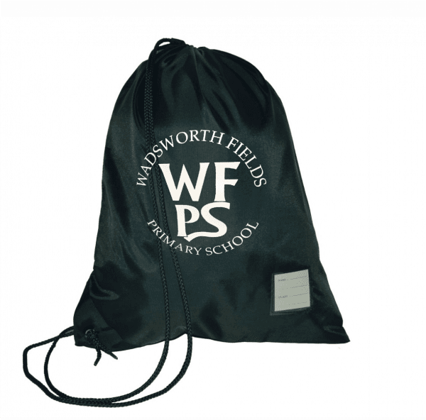 Wadsworth Fields Navy Gym Bag w/Logo