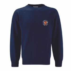 Wadsworth Fields Navy Sweatshirt w/Logo