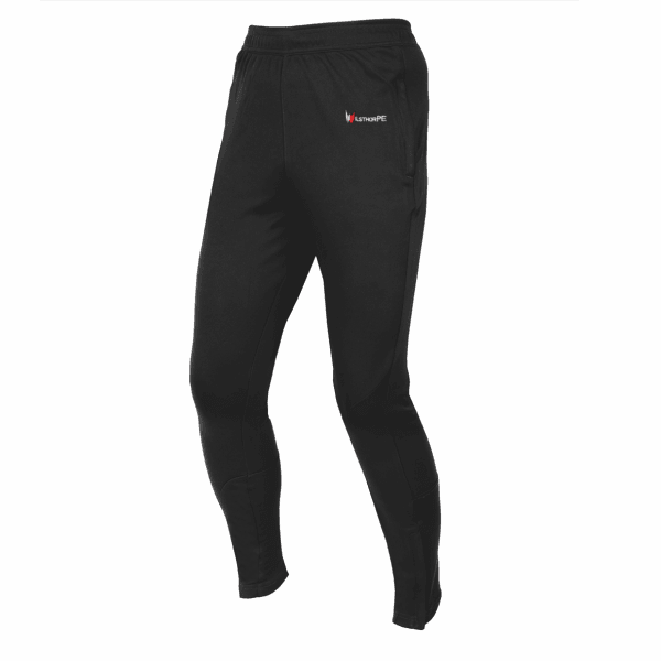 Wilsthorpe Black Tracksuit Bottoms w/Logo
