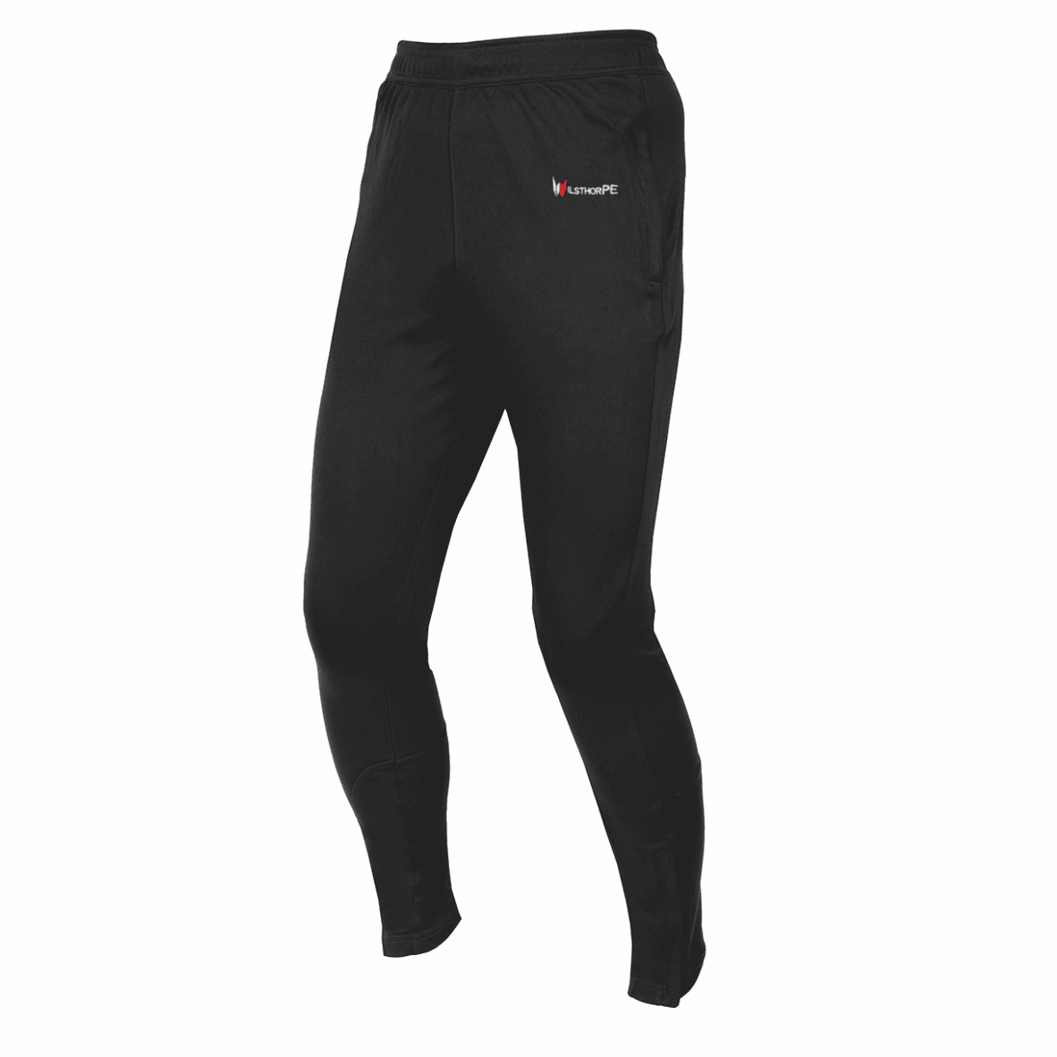 Wilsthorpe Black Tracksuit Bottoms w/Logo - Schoolwear Solutions