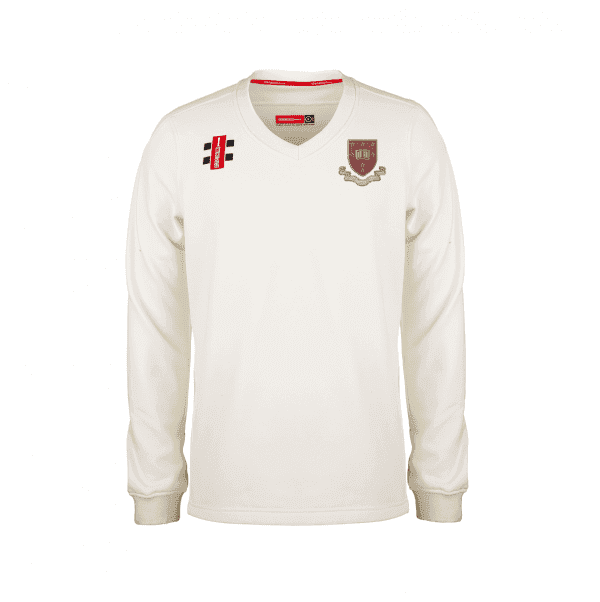Trent College Long Sleeved Cricket Sweatshirt w/Logo
