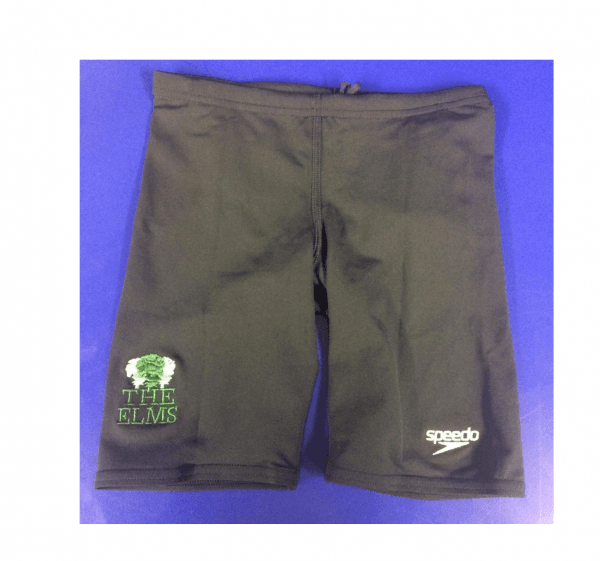 Boys Navy Swim Shorts w/Logo