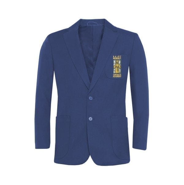 Saint Benedict Boys Royal Blazer w/Logo