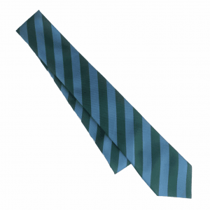 Woodlands School Rowan House Tie Blue/Bottle