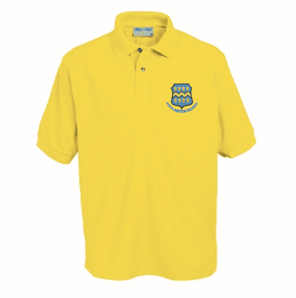 Pocklington Pre School Yellow Polo Shirts w/Logo