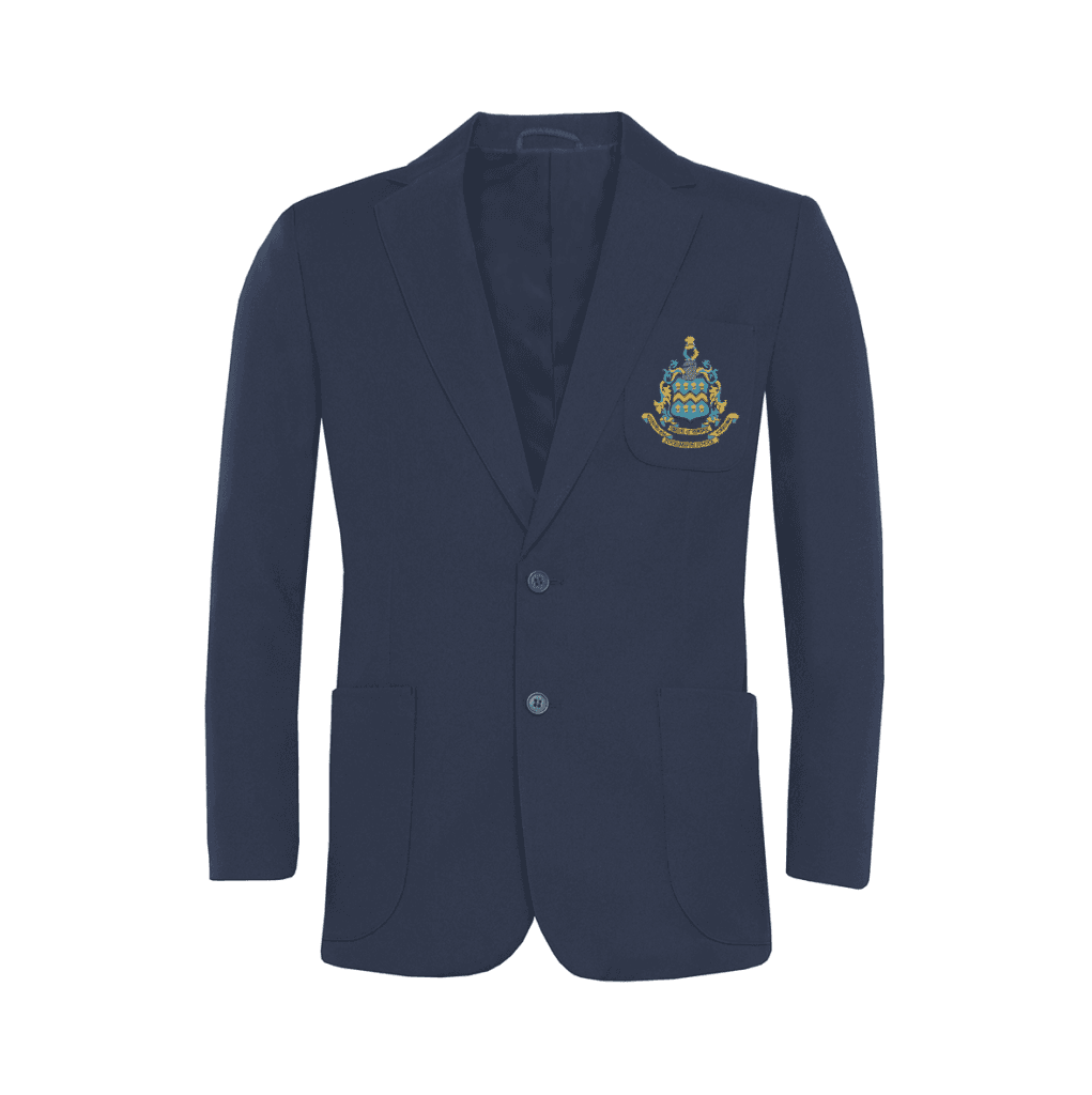 St Ninians Primary Boys Wool Blazer Navy main image 0
