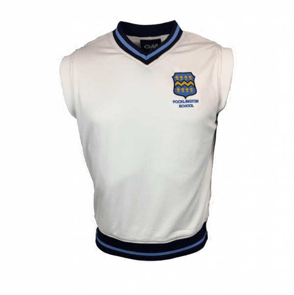 Pocklington Cricket Slipover w/Logo