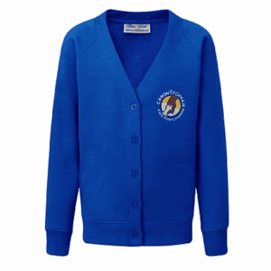 Canon Popham Royal Girls Cardigan w/Logo