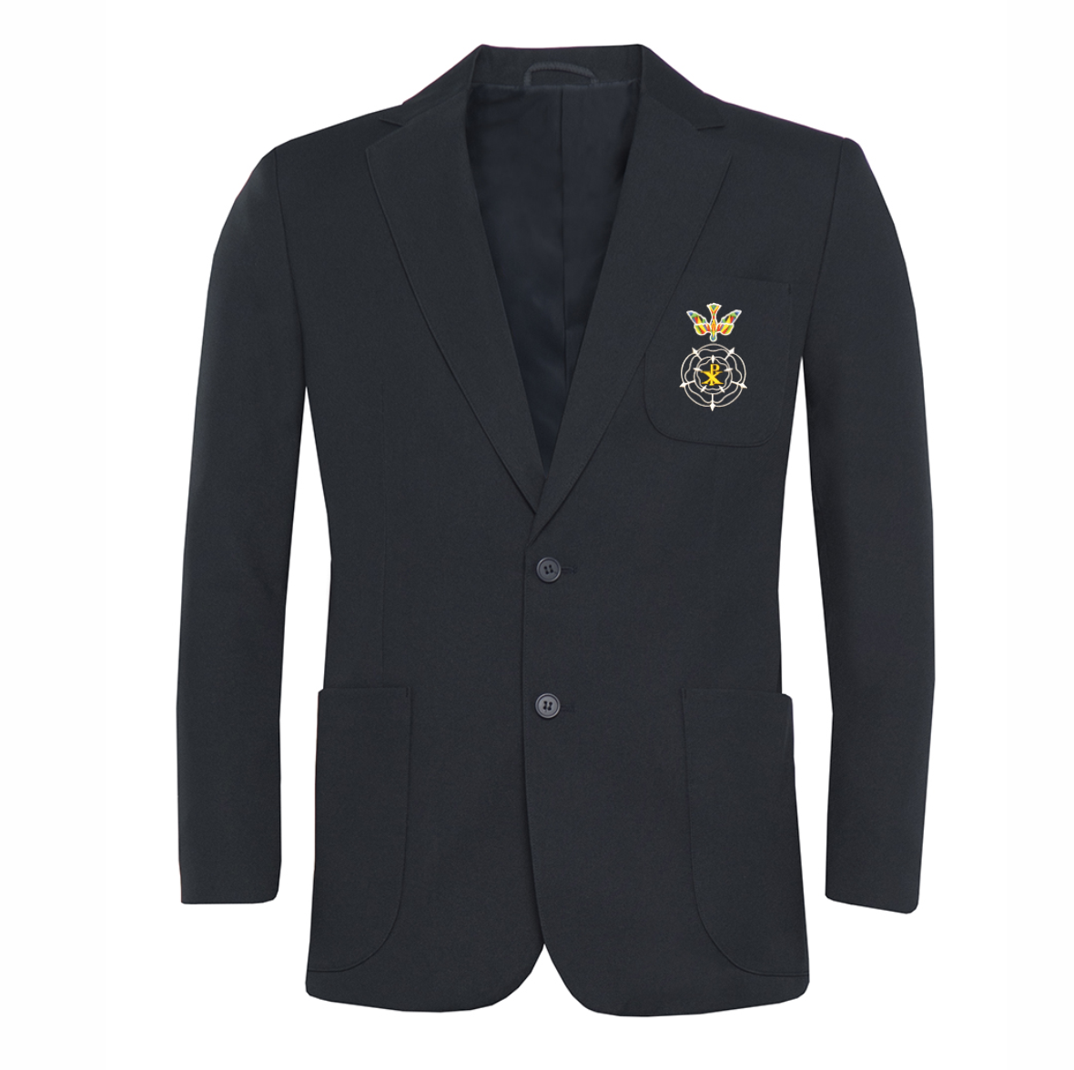 McAuley Boys Navy Blazer w/Logo - Schoolwear Solutions