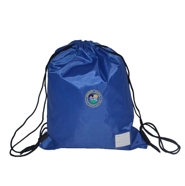 Beaufort Primary School Draw String Bag w/Logo