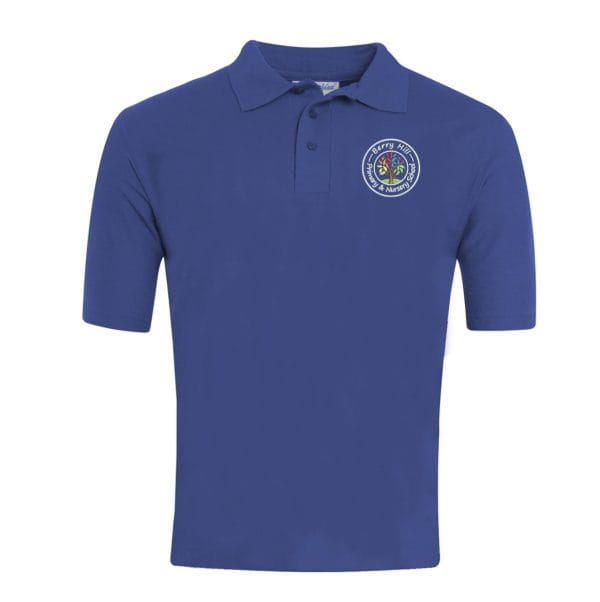 Berry Hill Royal Poloshirt w/Logo