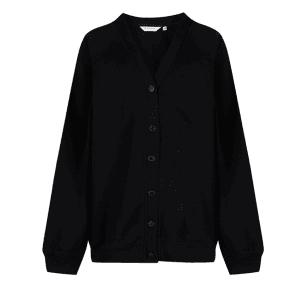 St Werburgh's Cardigan Black w/Logo