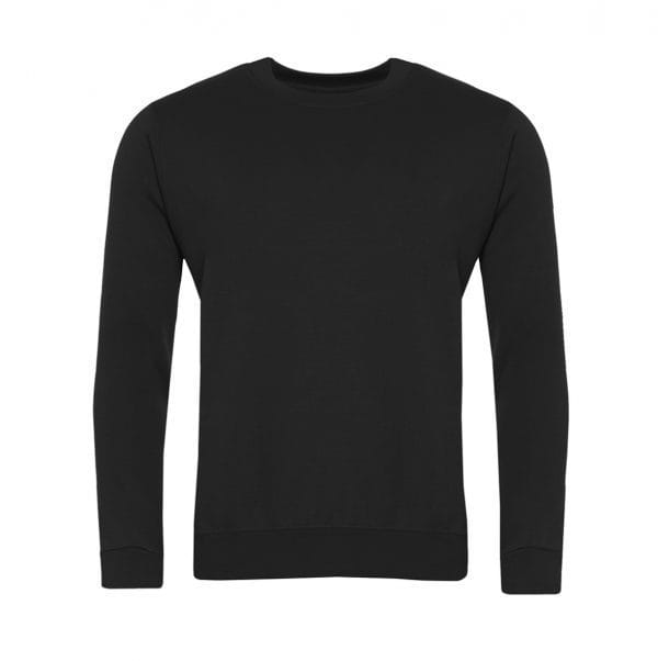 West Park Plain Black Games Sweatshirt