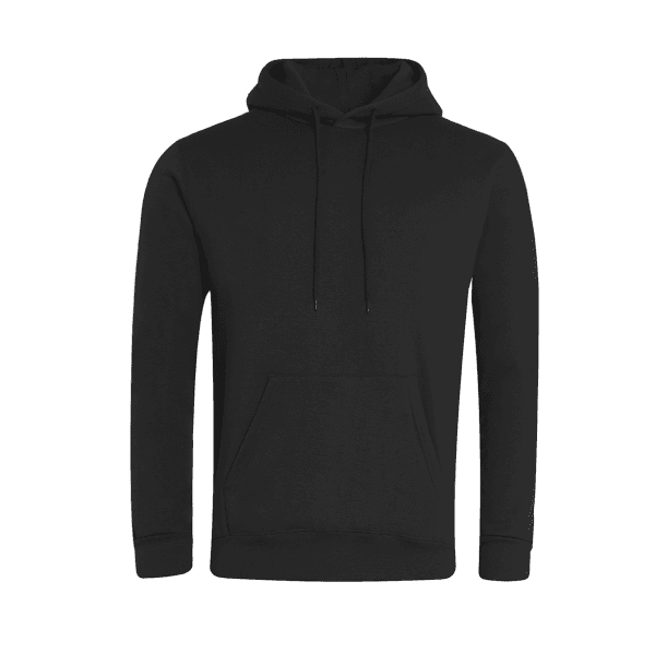 St Werburgh's Hooded Top Black w/Logo