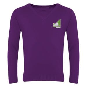Bosworth Academy Laureates Purple Pullover w/Logo