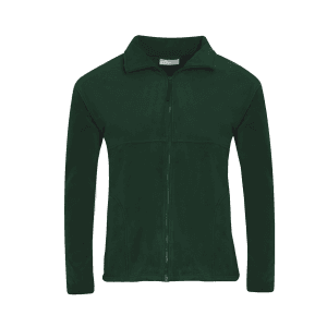 Middlemarch Bottle Green Fleece Jacket w/logo
