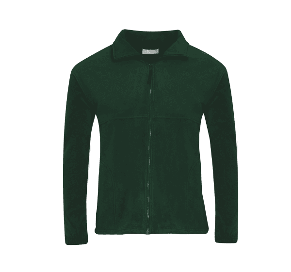 Middlemarch Bottle Green Fleece Jacket w/logo