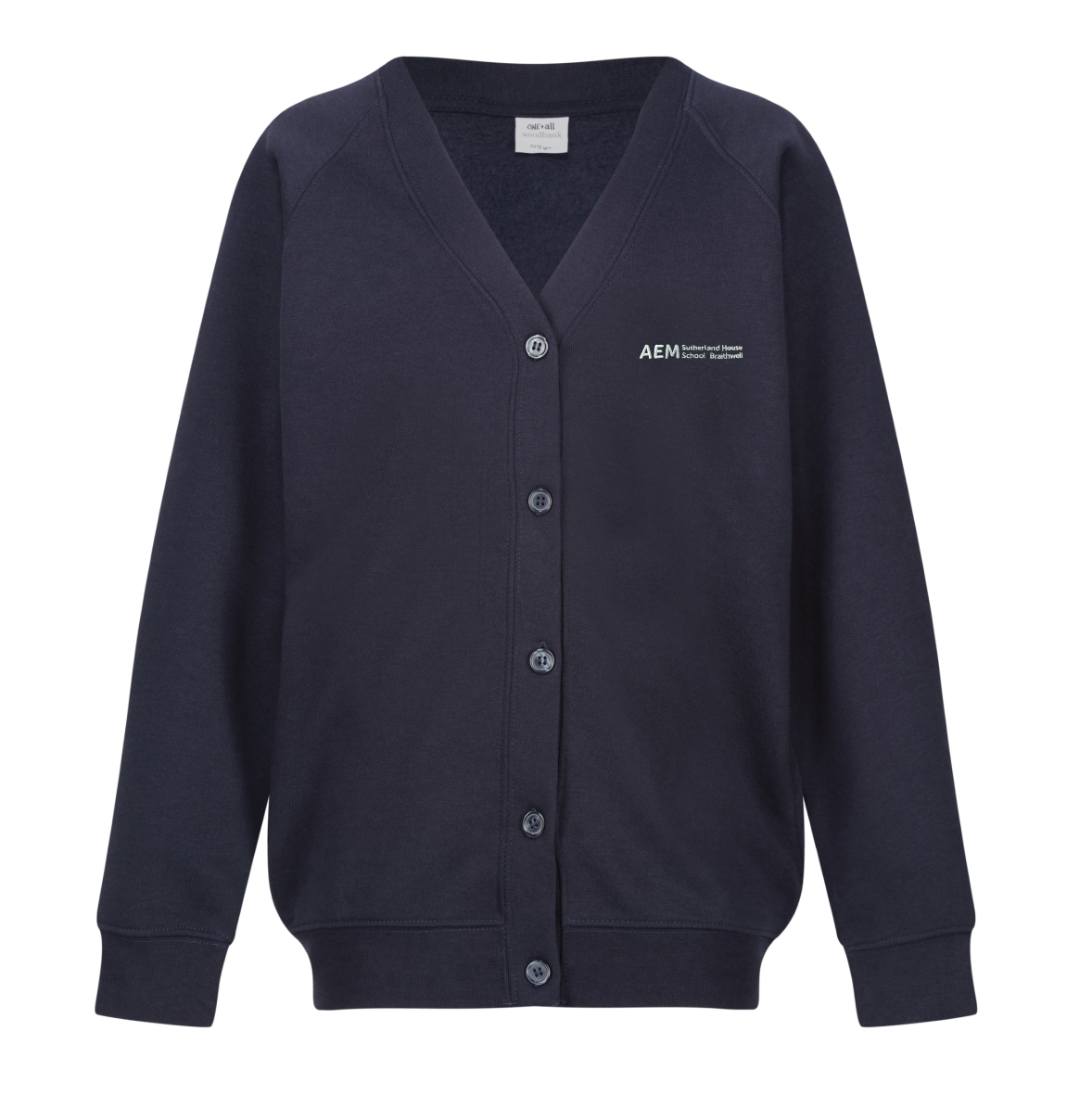 Sutherland House School Cardigan w/Logo