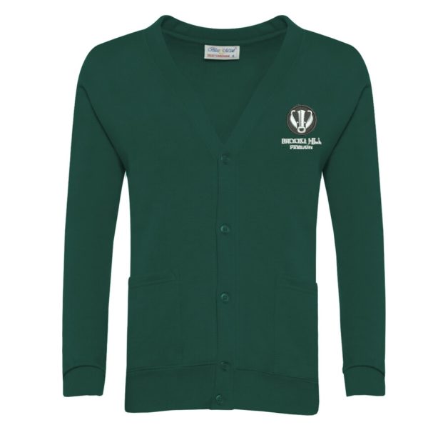 Brocks Hill Primary School Bottle Cardigan w/Logo