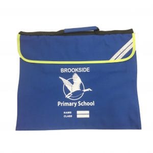 Brookside Primary Royal Blue Bookbag w/Logo