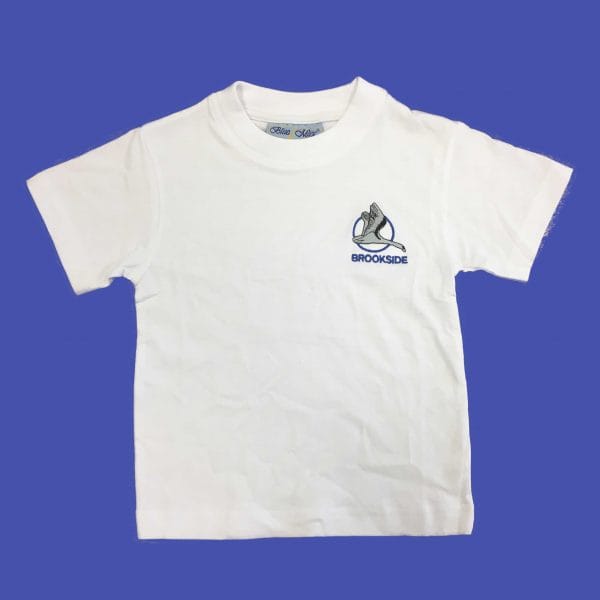 Brookside Primary White P.E T-Shirt