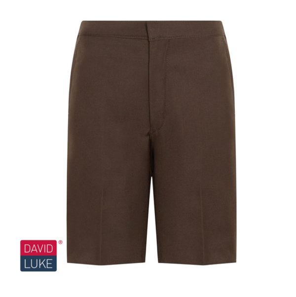 Old Vic Boys Brown Bermuda Shorts