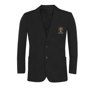 Camp Hill Boys Black Blazer w/Logo - NEW LOGO