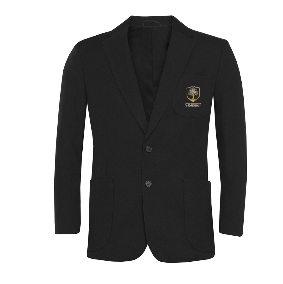 Camp Hill Boys Black Blazer w/Logo - NEW LOGO