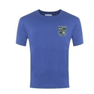 The Canons C of E Primary School Games T-shirt w/Logo - Blue