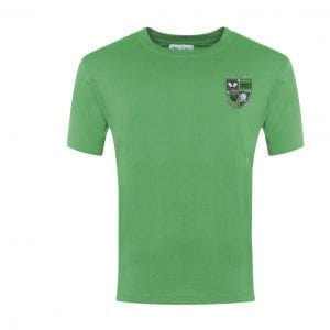The Canons C of E Primary School Games T-shirt w/Logo - Green