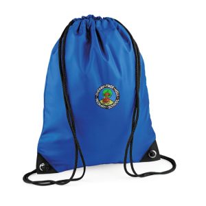 Cherry Tree House PE Bag w/Logo- Blue