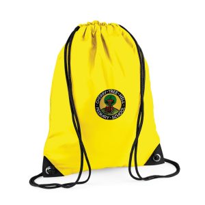 Cherry Tree House PE Bag w/Logo - Yellow