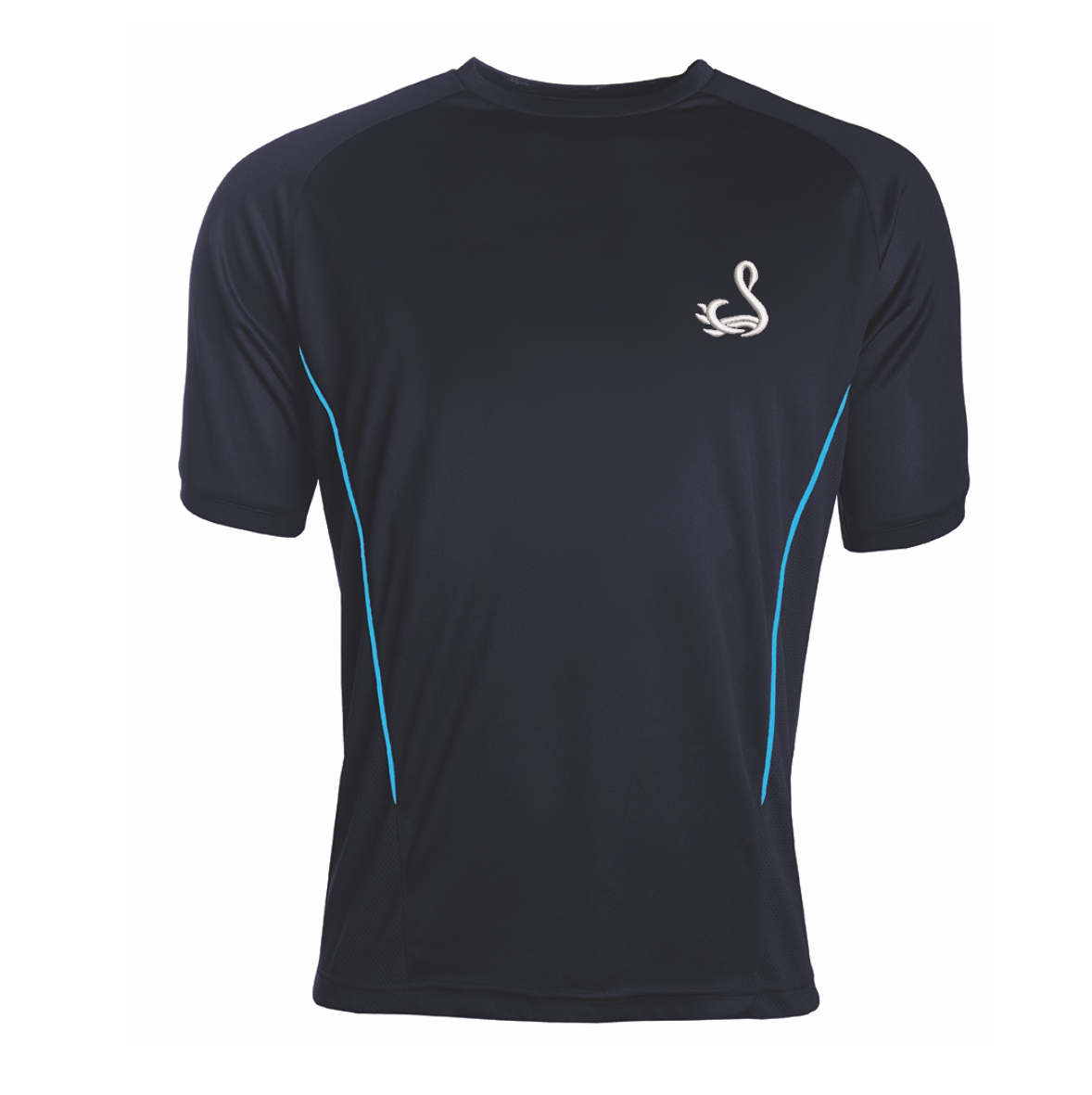 Chilwell School Navy/Sky Boys Fit Game Top w/Logo - New Logo 2026