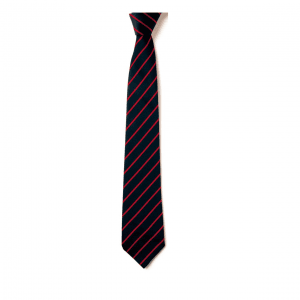Samworth Church Academy Blk/Red Stripe Clip-On Tie