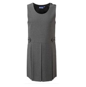 Girls Grey Tenby Pinafore