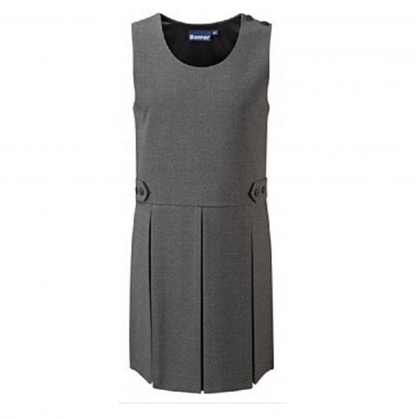Girls Grey Tenby Pinafore