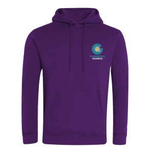 Countesthorpe Academy Purple Hoodie w/Logo