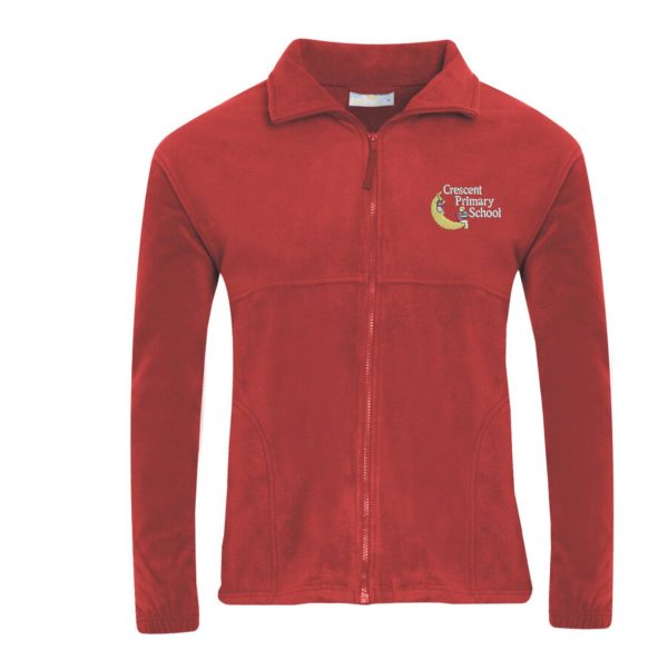 Crescent Primary Fleece Jacket w/Logo