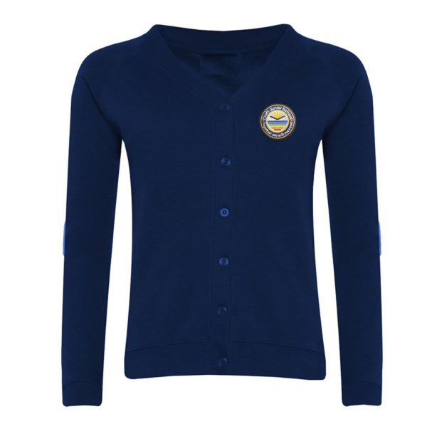 Croft Junior  Cardigan w/Logo