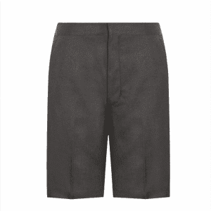 Boys Charcoal Bermuda Shorts - Elasticated Waist