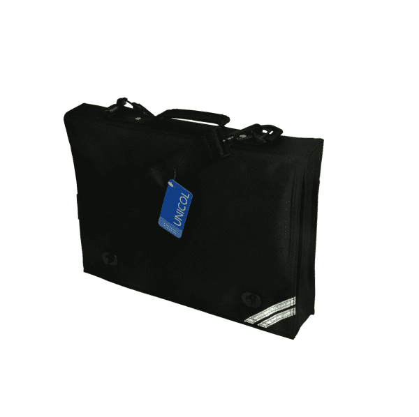 St Werburgh's Document Case Black w/Logo