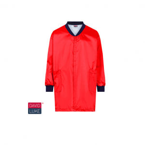 Brooke Priory Red Painting Apron With Velcro Front