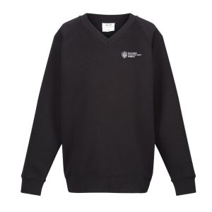 Doncaster School for Deaf Children V-Neck Sweatshirt w/Logo
