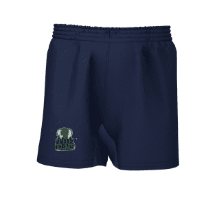 Elms Navy Rugby Shorts w/Logo