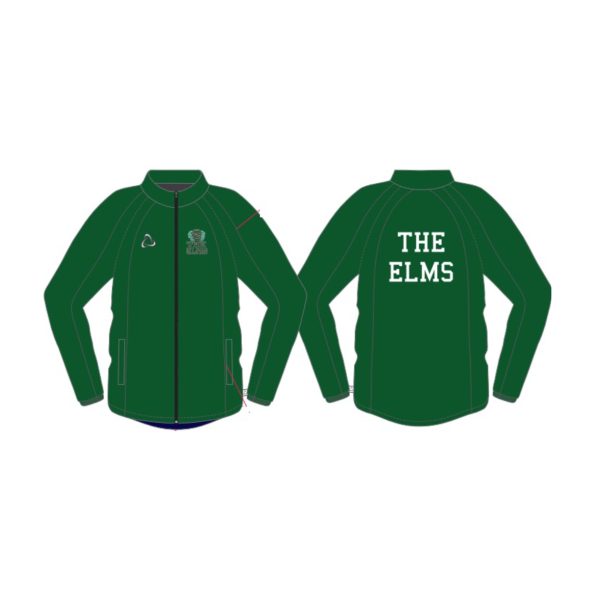 Elms Full Zip Tracksuit Top w/Logo
