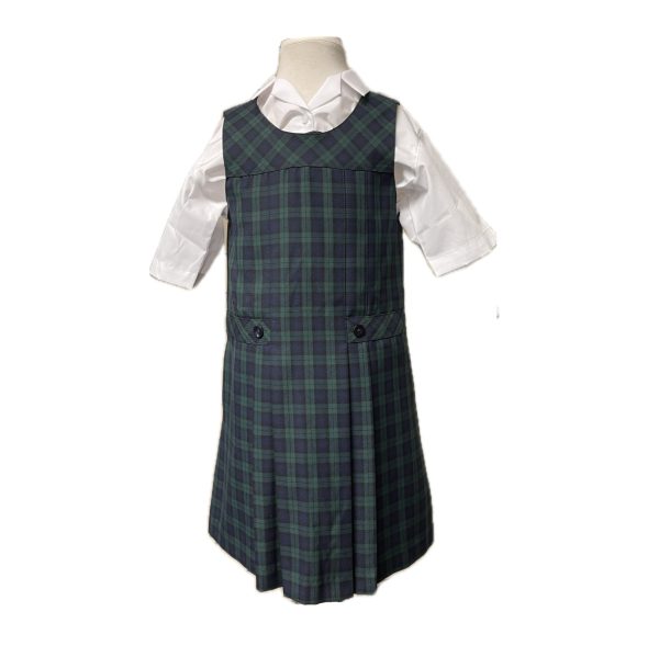 Girls Tunic - Black Watch Tartan