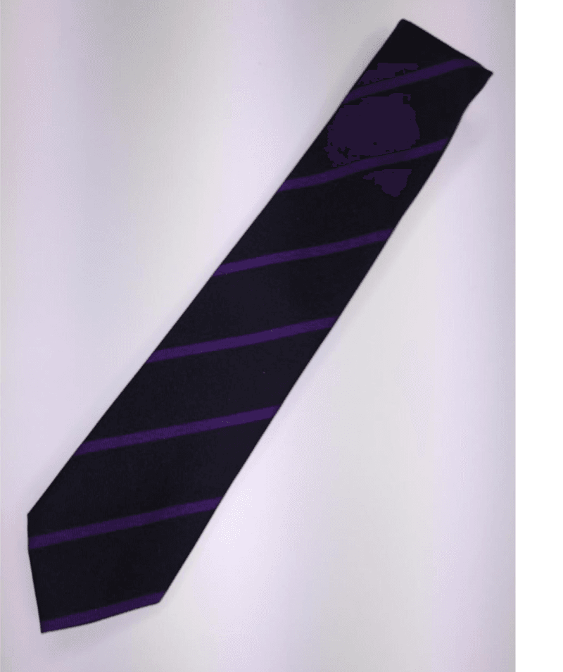 Etone College School Tie - Dragon House (Purple) - Schoolwear Solutions