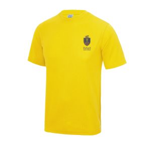 Exhall Junior School Yellow T-Shirt w/Logo