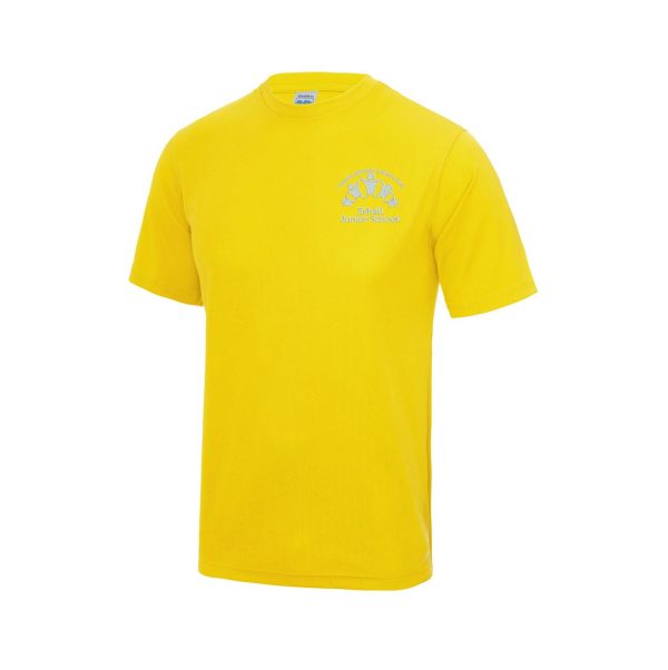 Exhall Junior School Yellow T-shirts w/Logo