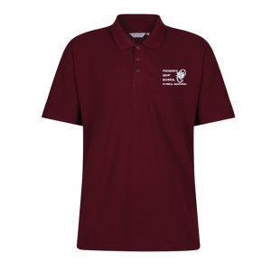 Frederick Gent School Maroon Polo Shirt w/Logo